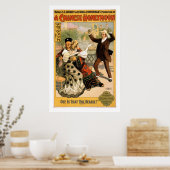 Een Chinees Vintage theaterPoster Honeymoon Poster (Keuken)