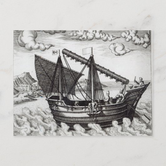 Een Chinese brok Briefkaart (Voorkant)