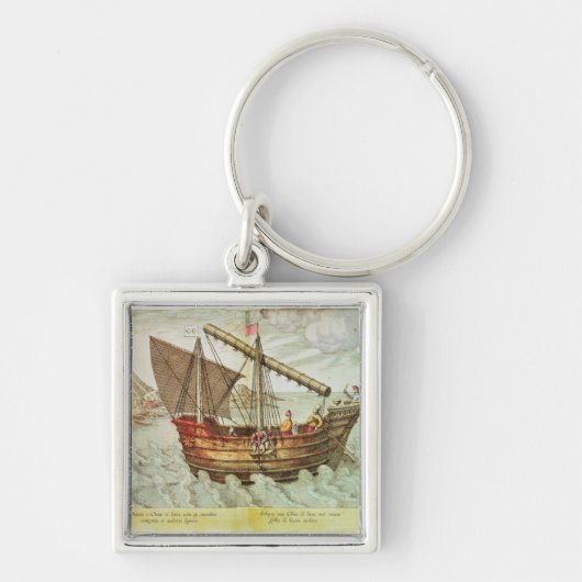 Een Chinese brok Sleutelhanger (Voorkant)