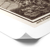 Een Chinese Calligrafieshop, van een rekening van  Poster (Hoek)