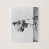 Een Chinese dagarbeider, c.1870 (foto) Legpuzzel (Verticaal)