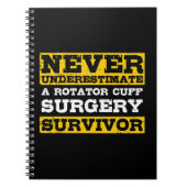 Een chirurgische ingreep met een rotator nooit ond notitieboek (Voorkant)