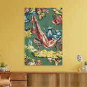 Een chocoladepot en een theepot canvas afdruk (Insitu (Woonkamer))