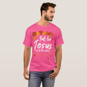 Een Christelijk herfstgebed T-shirt (Voorkant volledig)