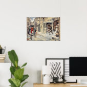 Een CHRISTMAS CAROL Hij was Tim's bloedpaard Poster (Thuiskantoor)