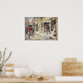 Een CHRISTMAS CAROL Hij was Tim's bloedpaard Poster (Keuken)