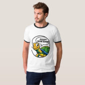 Een Chromatische Wijze: Psychedelische Pop-Art Wij T-shirt (Voorkant volledig)