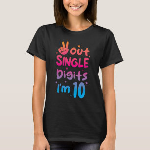Eén cijfer voor de vrede uit Ik ben 10 jaar oude 1 T-shirt