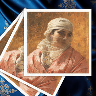 Een Circassiaan door Frederick Arthur Bridgman, Ar Servet