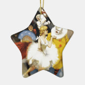 Een circus van dansers keramisch ornament (Links)