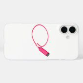Een cirkel tekenen met een roze markeerstift Case-Mate iPhone case (Achterkant (horizontaal))