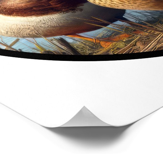 Een cirkelvormig 3D-Afbeelding van een mannetje en Poster (Hoek)