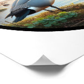 Een cirkelvormig 3D-Afbeelding van een prachtige C Poster (Hoek)