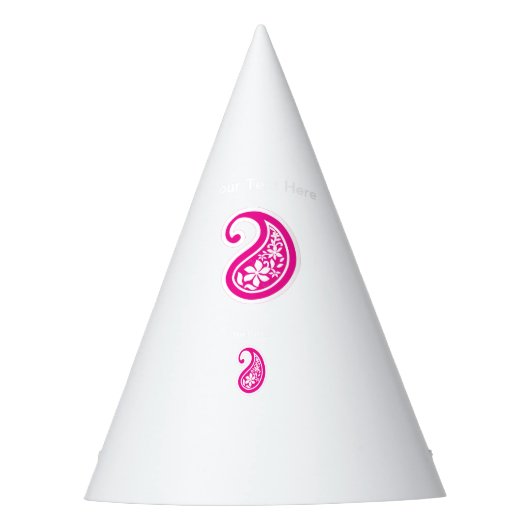 Een cirkelvormige logo met een hartsymbool, embody feesthoedjes (Voorkant)