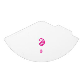 Een cirkelvormige logo met een hartsymbool, embody feesthoedjes