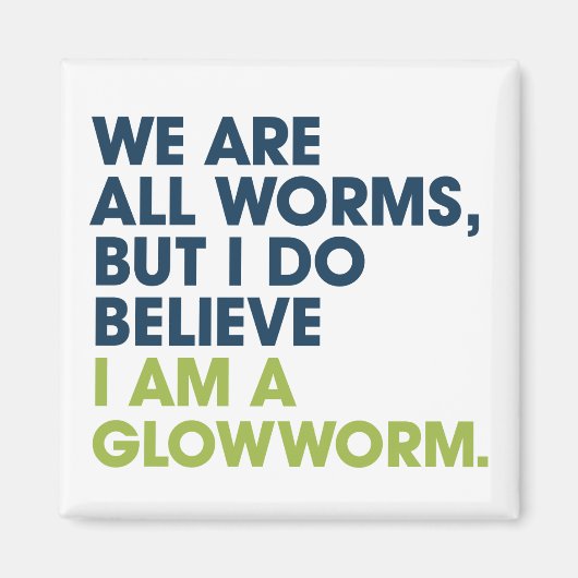 Een citaat op magneet (Voorkant)