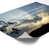 Een citaat van een wijze man... poster (Hoek)