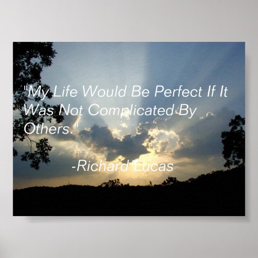 Een citaat van een wijze man... poster (Voorkant)