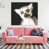 Een citroen. canvas afdruk (Insitu (Woonkamer))