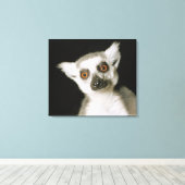 Een citroen. canvas afdruk (Insitu (Houten vloer))