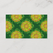 Een citrusbloem Moderne rustieke Bloemen Plaatskaartje (Achterkant)