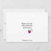 Een Clean Slate_Flat-kaart 7 x 5 inch (Achterkant)