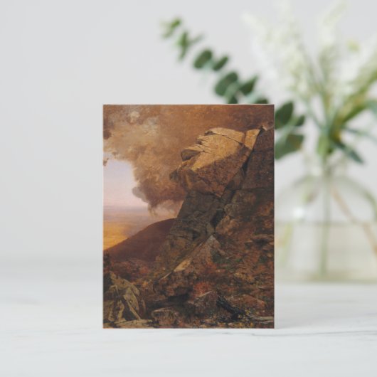 Een Cliff in de Catskills Briefkaart (Staand voorkant)