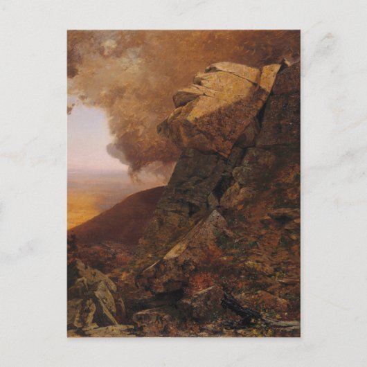 Een Cliff in de Catskills Briefkaart (Voorkant)