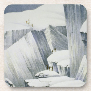 Een Cliff overstijgen, van 'A Narrative of an Asce Bier Onderzetter