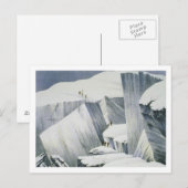 Een Cliff overstijgen, van 'A Narrative of an Asce Briefkaart (Voorkant / Achterkant)