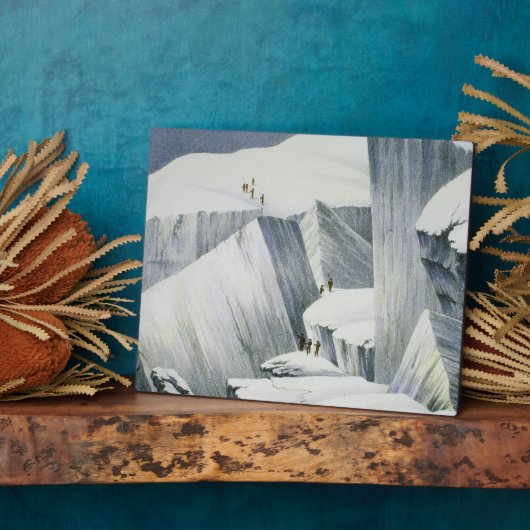 Een Cliff overstijgen, van 'A Narrative of an Asce Fotoplaat (Zijkant)