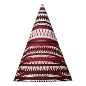 Een close-up afbeelding van een kleurrijk scherm m feesthoedjes (Voorkant)