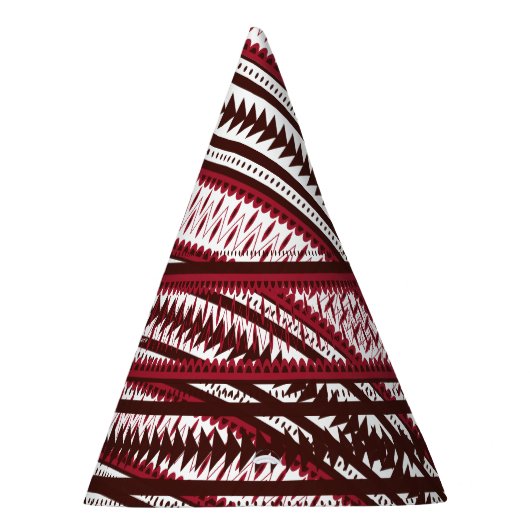 Een close-up afbeelding van een kleurrijk scherm m feesthoedjes (Rechts)