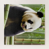 Een close-up portret van een Panda Legpuzzel (Horizontaal)