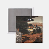 Een close-up uitzicht van de arm op de Mars van NA Magneet (Voorkant / Achterkant)