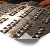 Een close-up uitzicht van de arm op de Mars van NA Poster (Hoek)