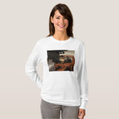 Een close-up uitzicht van de arm op de Mars van NA T-shirt (Voorkant volledig)