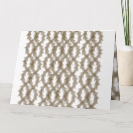 Een close-up uitzicht van een kriskras gaasrooster kaart (Voorkant)