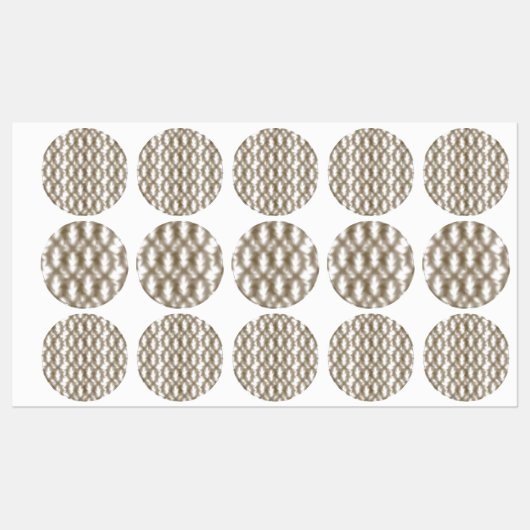 Een close-up uitzicht van een kriskras gaasrooster labels (Vel)