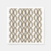 Een close-up uitzicht van een kriskras gaasrooster servet (Voorkant)