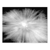 Een close-up van een blauwe en groene abstracte ac rubberstempel (Afrduk)