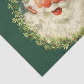 Een Close-up van een Gelukkige Sinterklaas in een Tissuepapier (Detail)