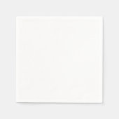 Een close-up van een wit sleeve gemaakt van een gl servet (Voorkant)