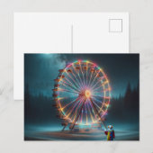 Een clown verwelkomt briefkaart (Voorkant / Achterkant)