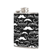 Een club van Heren. Het patroon van de snor Heupfles (Links)