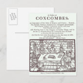 Een cluster van Coxcombes' door John Taylor Briefkaart (Voorkant / Achterkant)