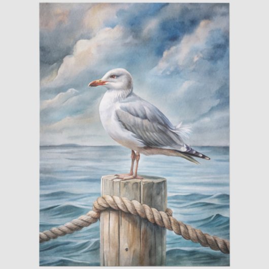 Een Coastal Series Design 11 Tissuepapier (Voorkant)