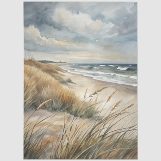 Een Coastal Series Design 37 Tissuepapier (Voorkant)
