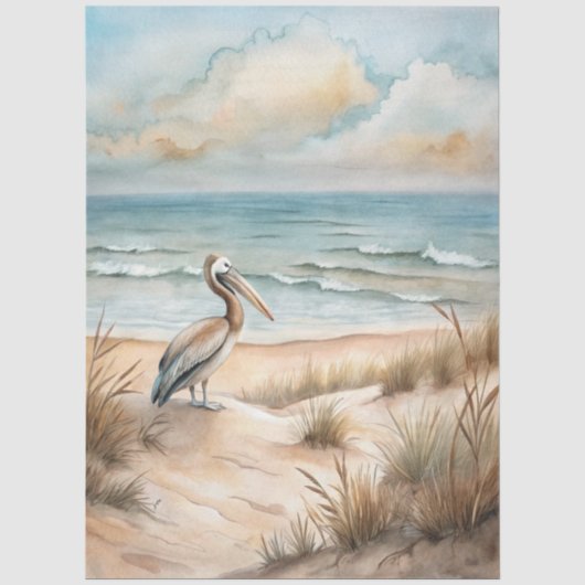 Een Coastal Series Design 67 Tissuepapier (Voorkant)