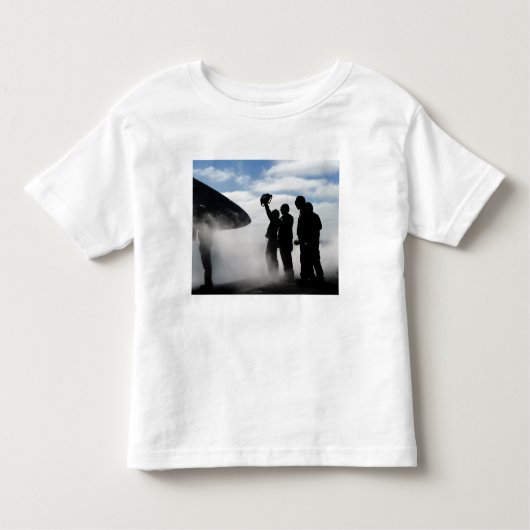 Een cockpitbemanningslid kinder shirts (Voorkant)